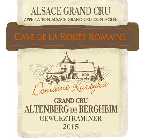Gewurztraminer<br> Grand Cru Altenberg de Bergheim 2015