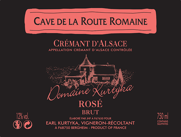 Crémant d'Alsace<br> Rosé Brut