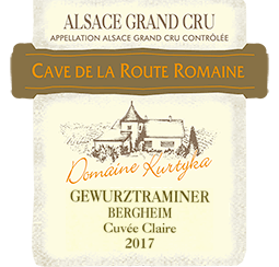 Gewurztraminer<br> Bergheim Cuvée Claire 2017